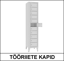 metallist tööriidekapid
