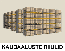 kaubaaaluste riiulid